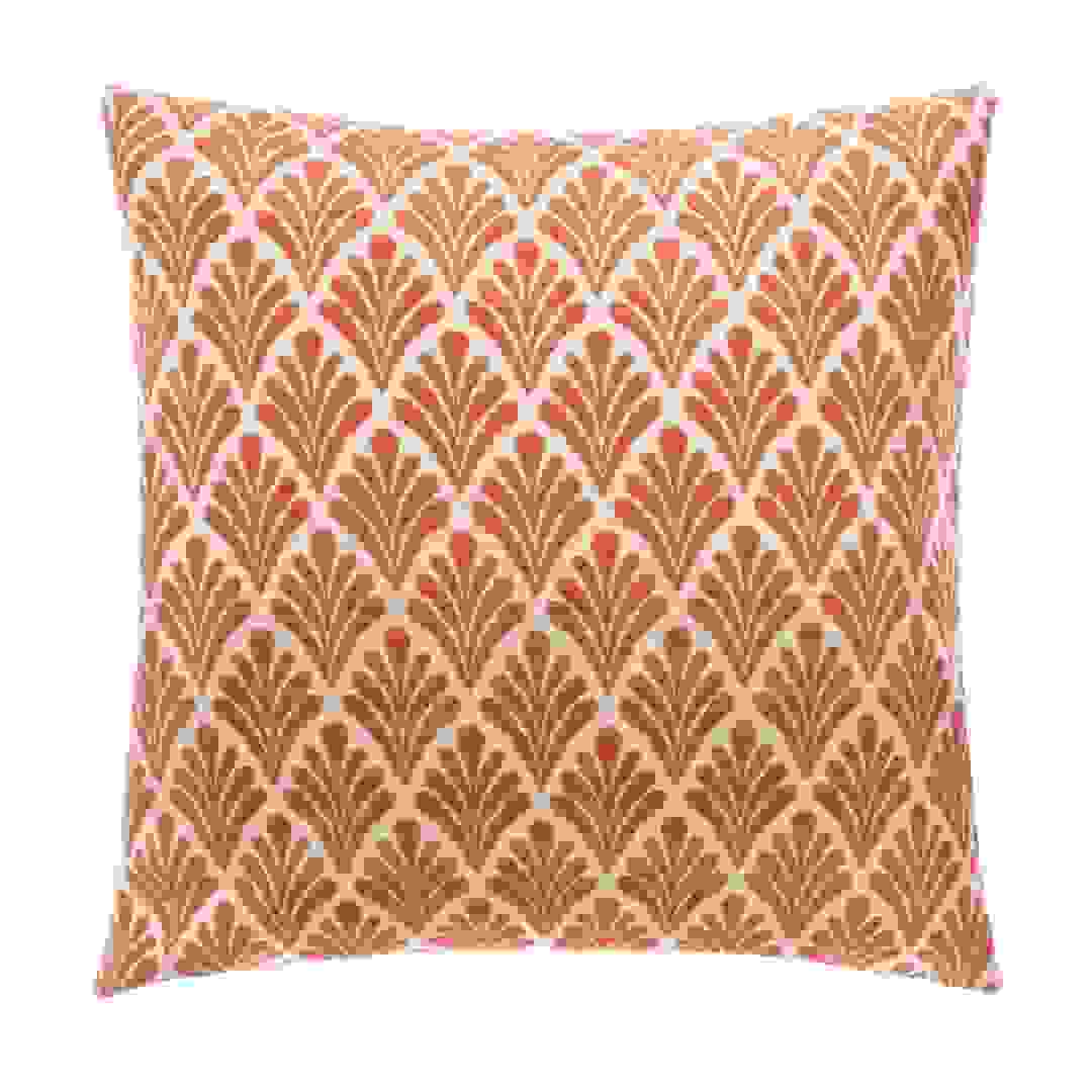 Atmosphera Polyester Flower Cushion Cover (40 x 40 cm)