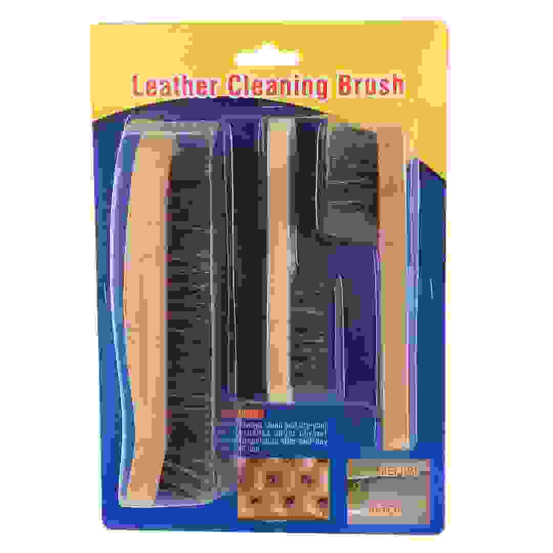 Auto Plus Leather Cleaning Brush Pack (3 Pc.)