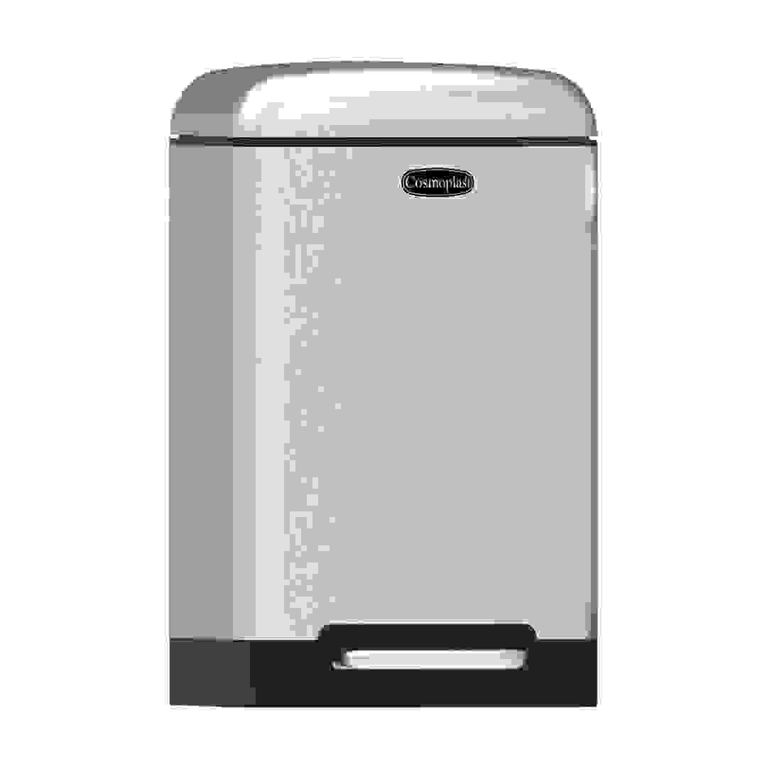 صندوق مهملات معدني بدواسة كوزموبلاست لومينا (30 لتر)