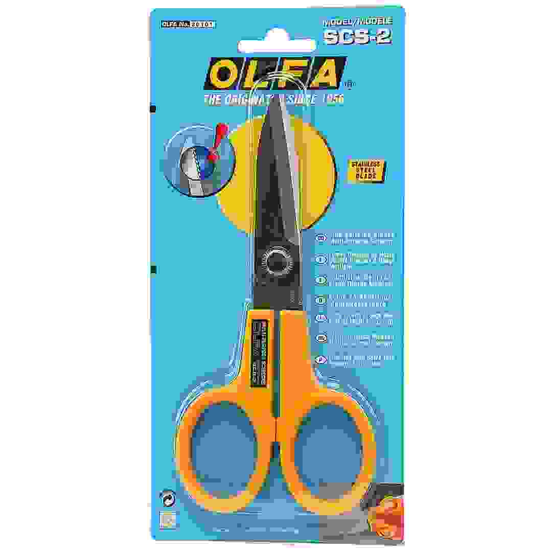 Olfa Serrated Edge Scissors (17.8 cm)