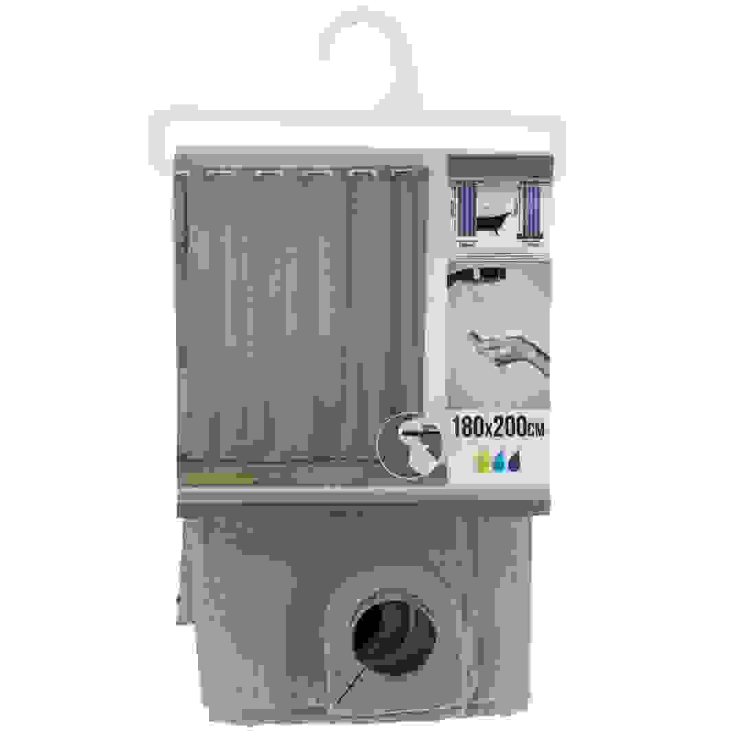 ستارة دش بوليستر تندانس مع عروة (180 × 200 سم)