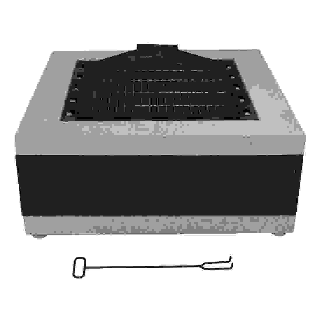 وعاء مربع للنار (71 × 71 سم)