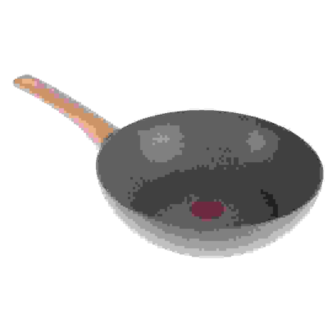 مقلاة صينية ووكبان ألومنيوم تيفال ناتشورال فورس (28 سم)