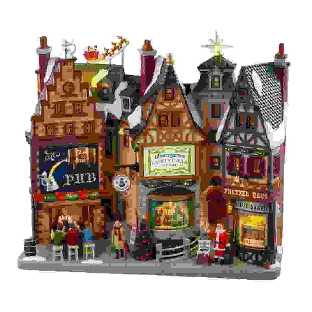 ديكور احتفالي يعمل على البطارية وينترجارتن لين ليماكس (28.7 × 31 × 11.5 سم)