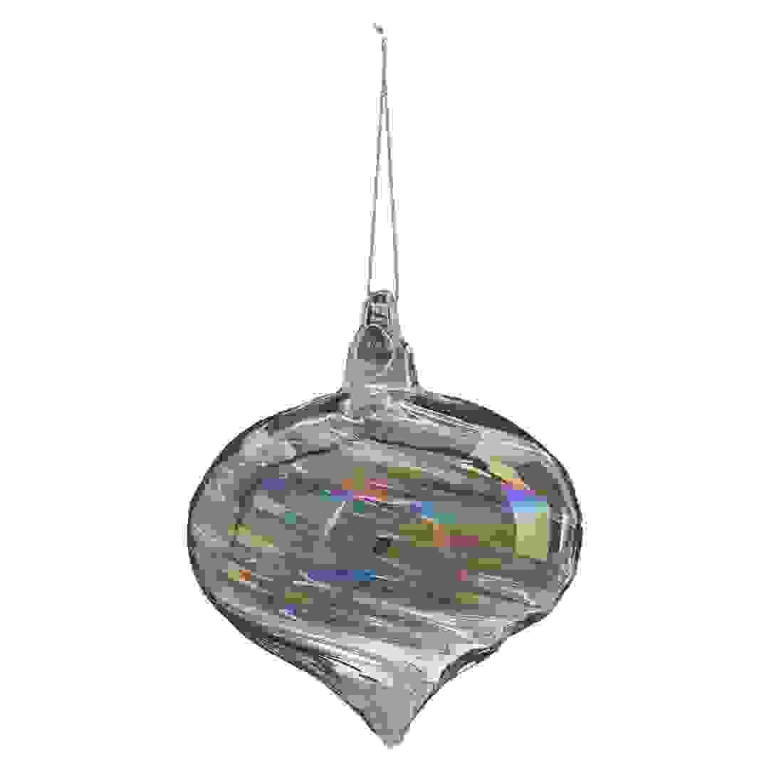 زينة معلقة زجاجية على شكل عين أتموسفيرا (8 سم)