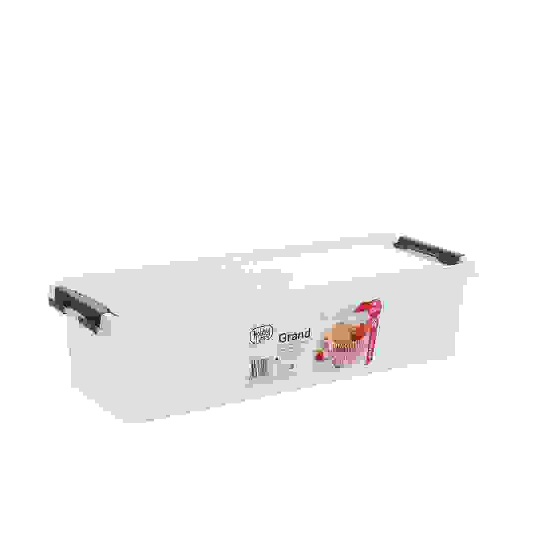 Hobby Life Plastic Grand Long Storage Box (3.5 L, 24 x 14 x 36.5 cm)