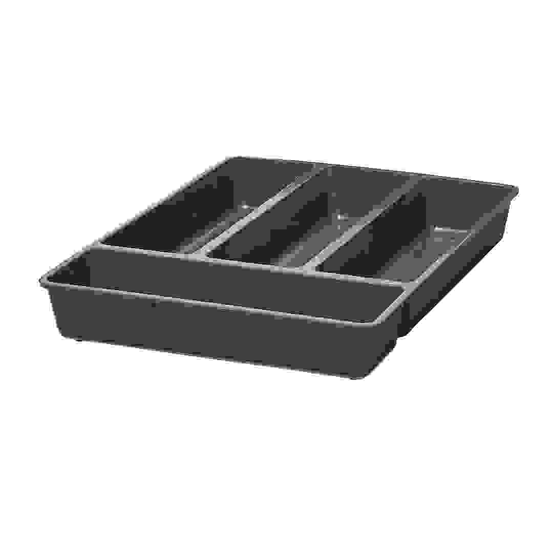 GoodHome Nitaki Plastic Non Adjustable Cutlery Tray (42.4 x 31.4 x 6 cm)