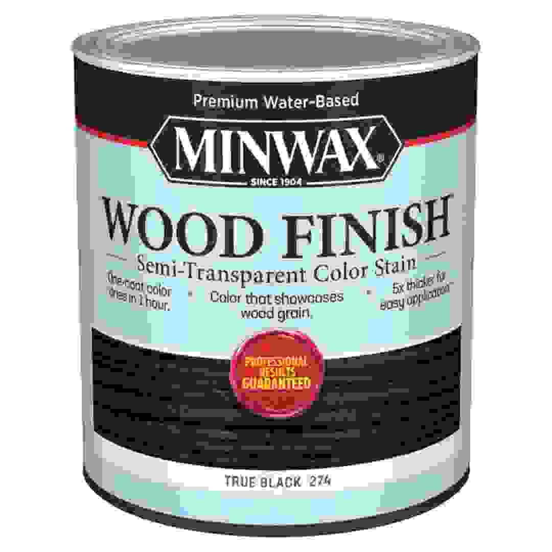 صبغة خشب شبه شفافة وود فينيش مينواكس (946 مللي، أسود حقيقي 274)