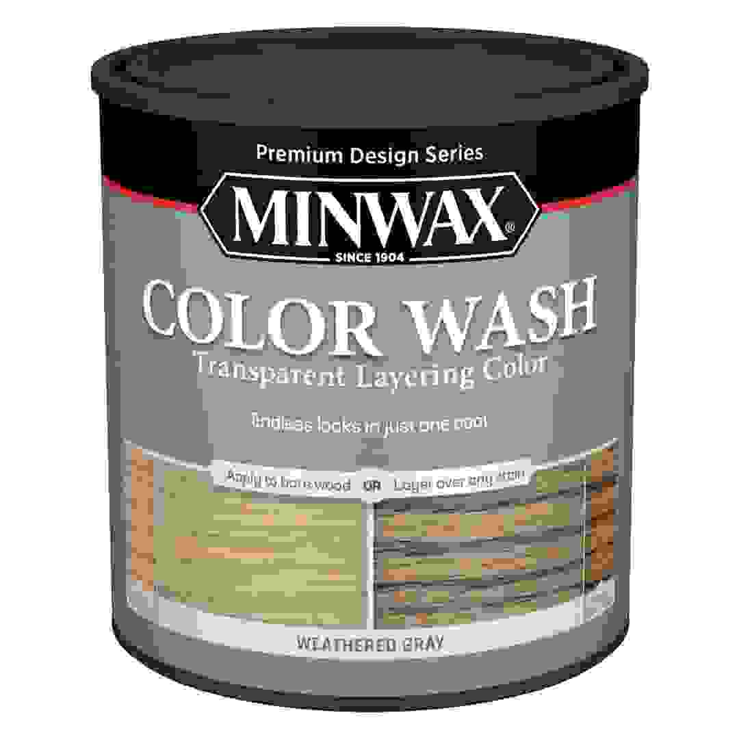 Minwax Premium Design Series Color Wash (946 ml, Weathered Gray)