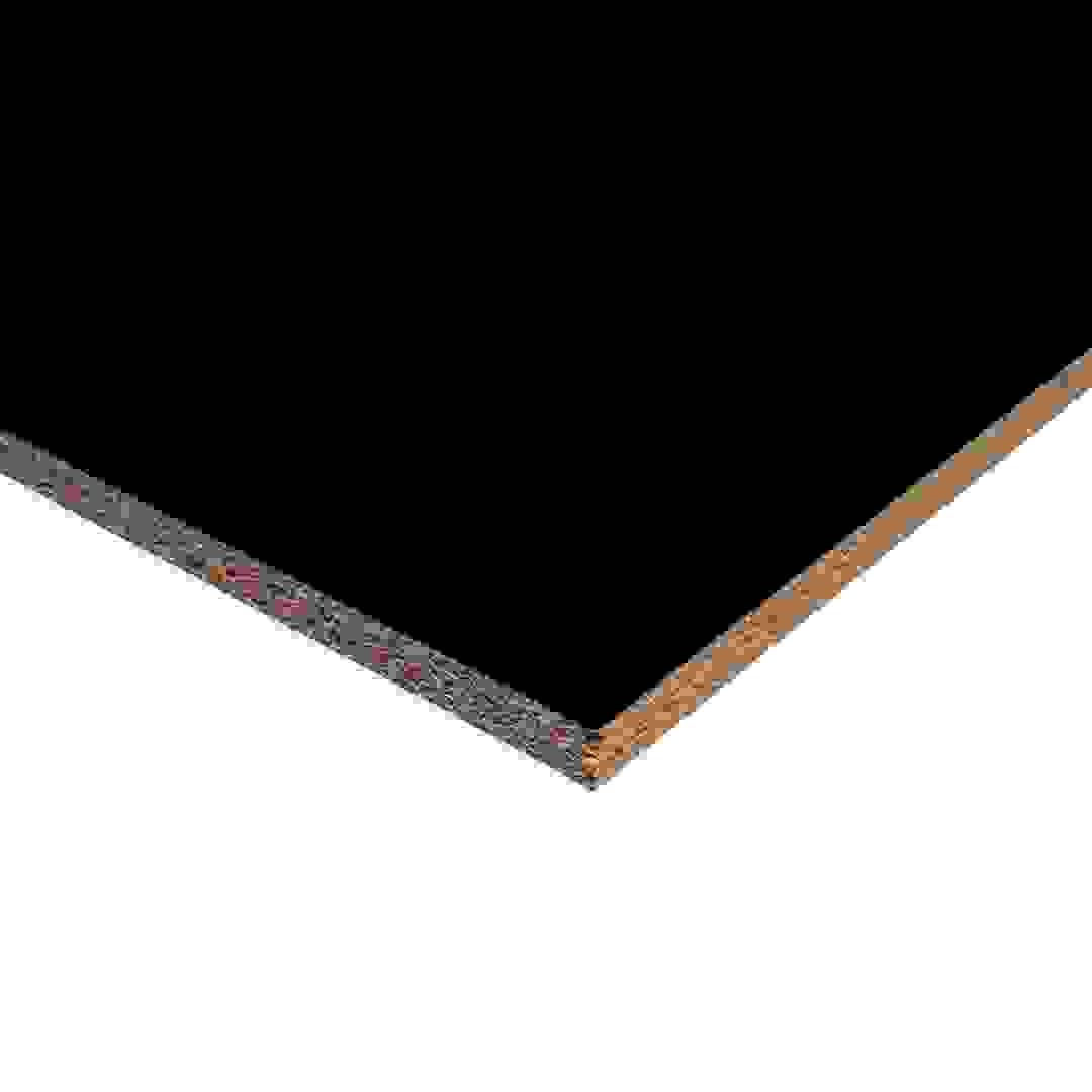 Melamine Laminated Board (30 x 240 x 1.8 cm, Black)