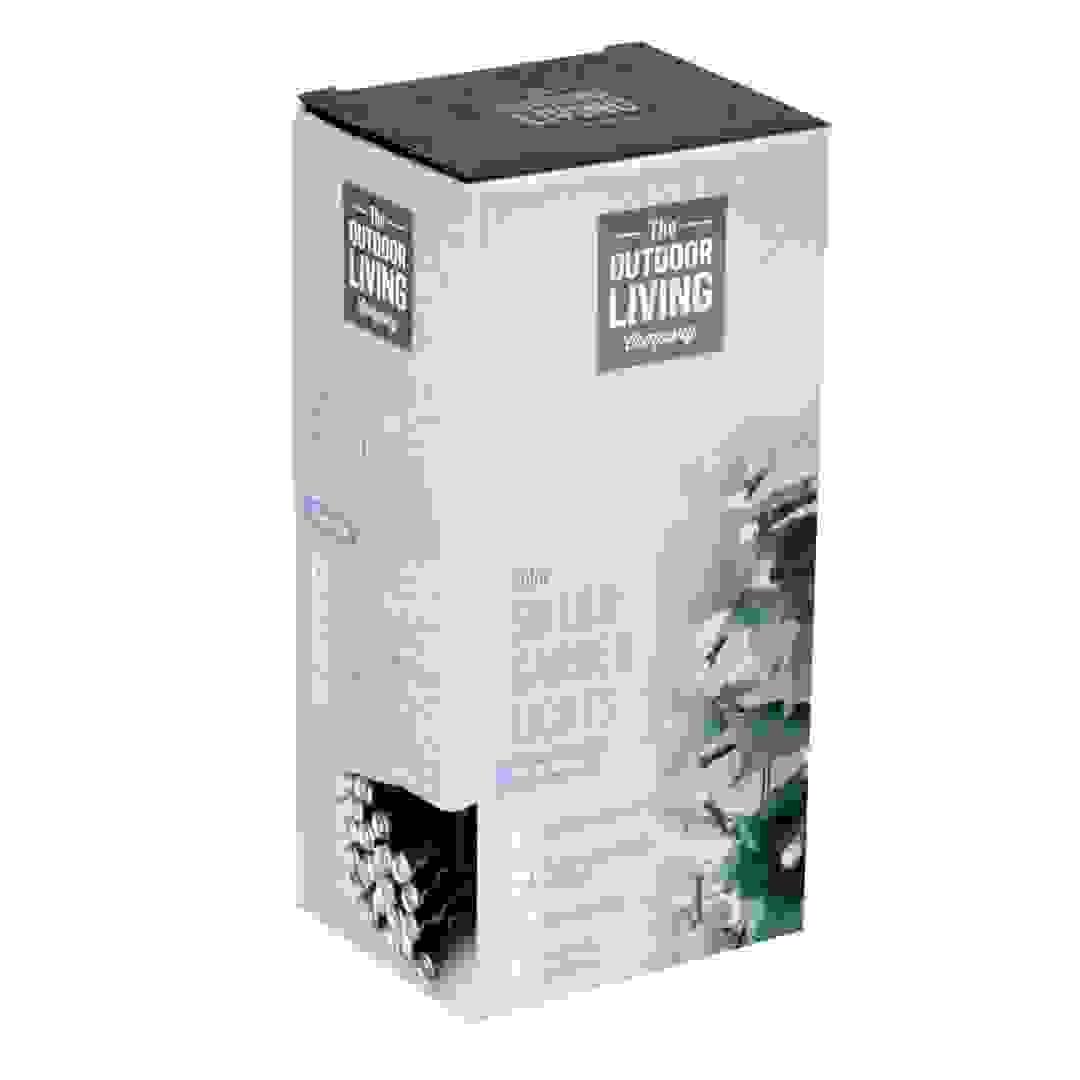 مصابيح حديقة 50 LED تعمل بالطاقة الشمسية ذا آوت دور ليفينج كومباني (أبيض دافئ)