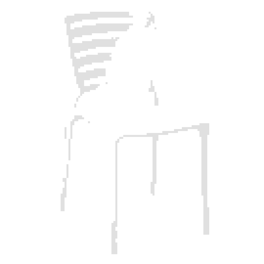 كرسي بولي بروبيلين وفيبر جلاس بمسند ظهر أفقي ترامونتينا صوفيا