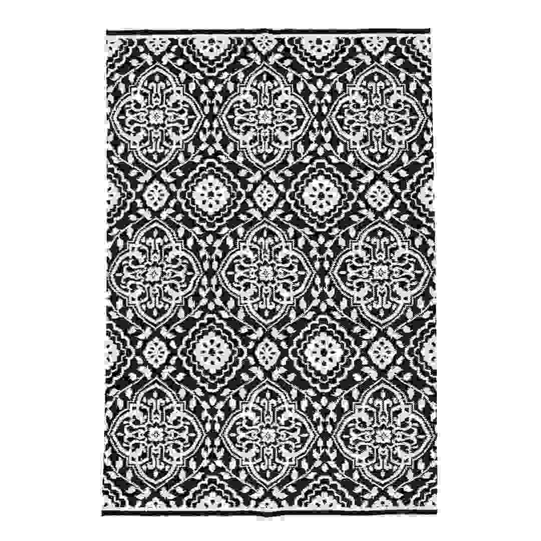 بساط بتصميم أشكال هندسية بولي إيثيلين تيرفثالات (120 × 180 سم)