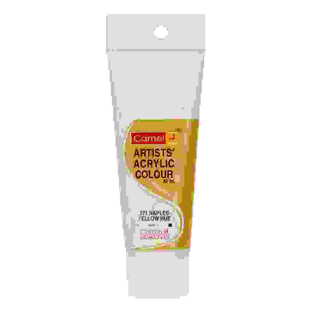 Camel Artist Acrylic Paint (40 ml, Naples Yellow Hue)