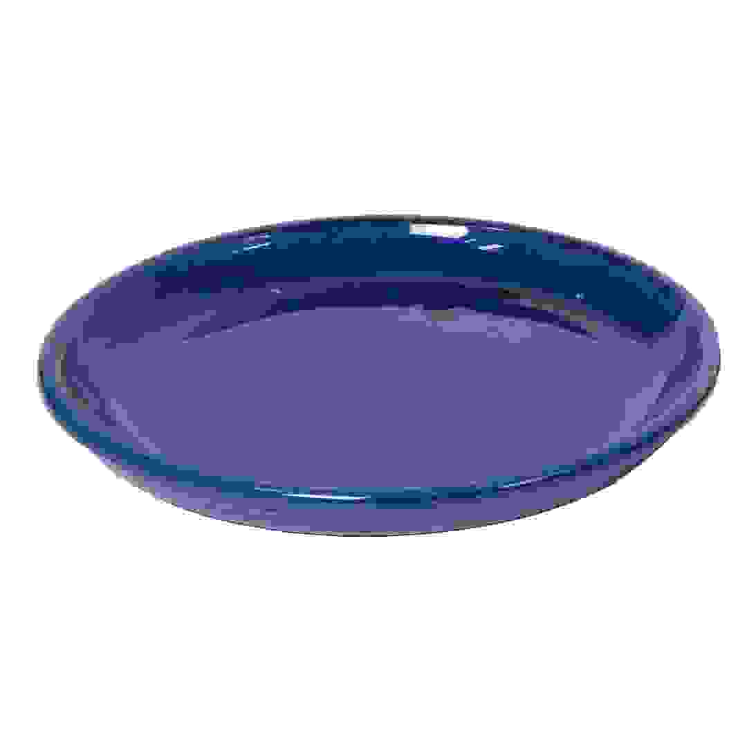 Glazed Terracotta Plant Saucer Generic (20 x 20 x 2.5 cm, Small)
