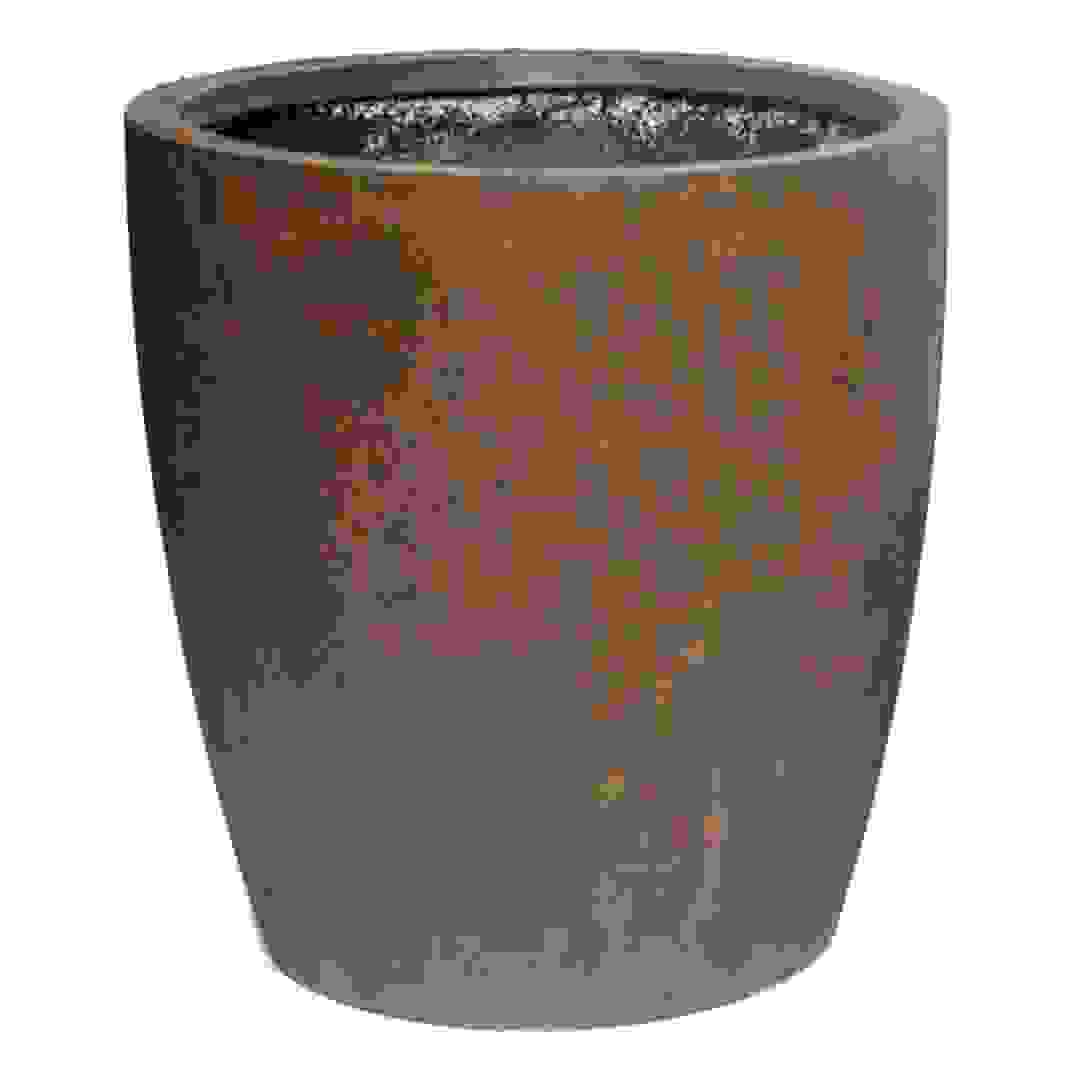 Glazed Terracotta Texas Egg Plant Pot Generic (39 x 39 x 38 cm, Large)