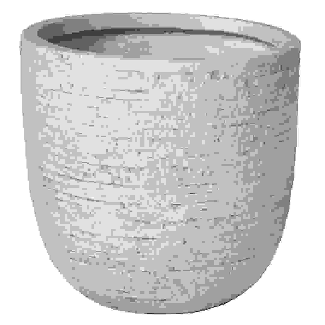 أصيص نباتات فخاري مزجج يوتاه إج (39 × 39 × 38 سم، حجم كبير)