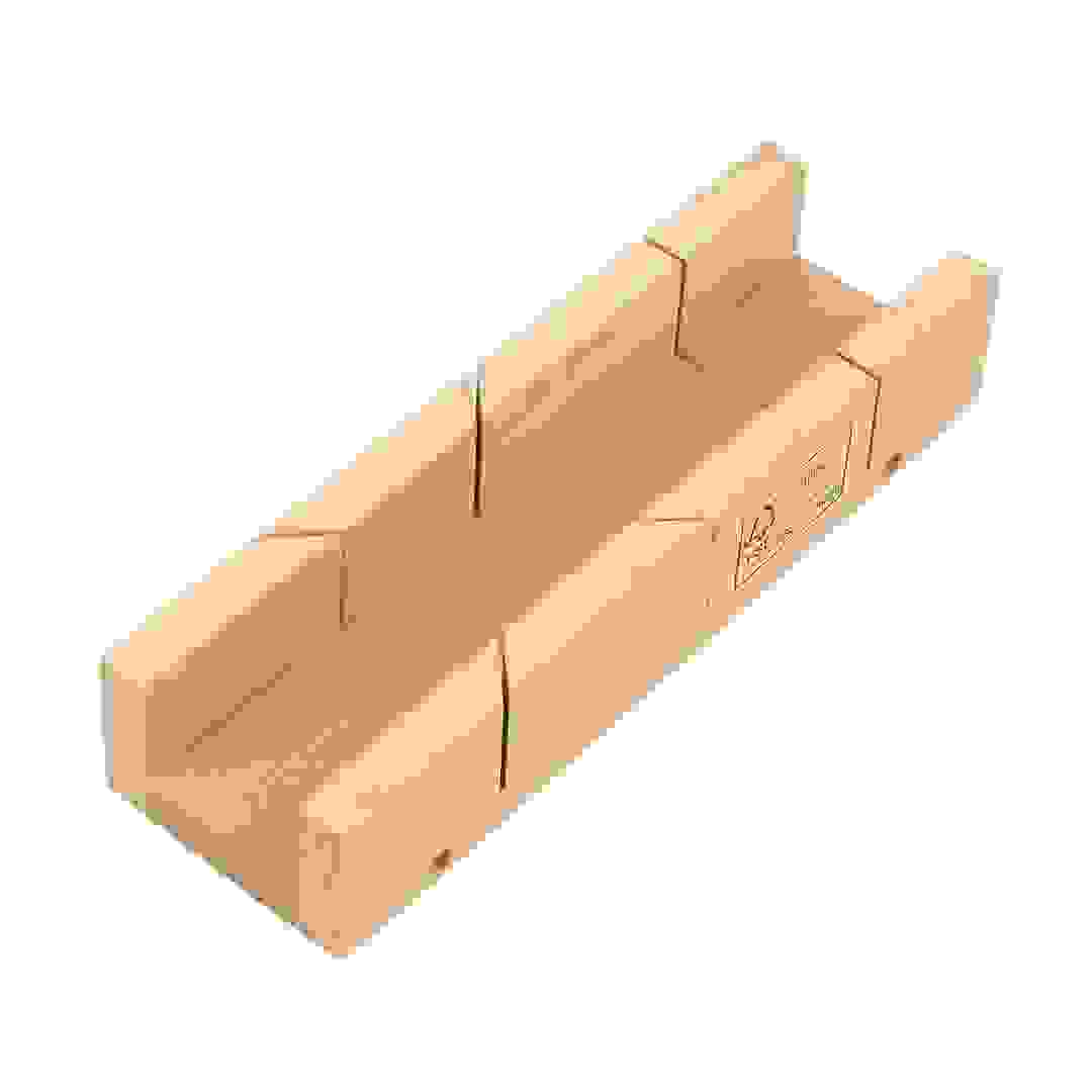 صندوق خشبي للقطع بزوايا مائلة (30 × 9 × 5.5 سم)