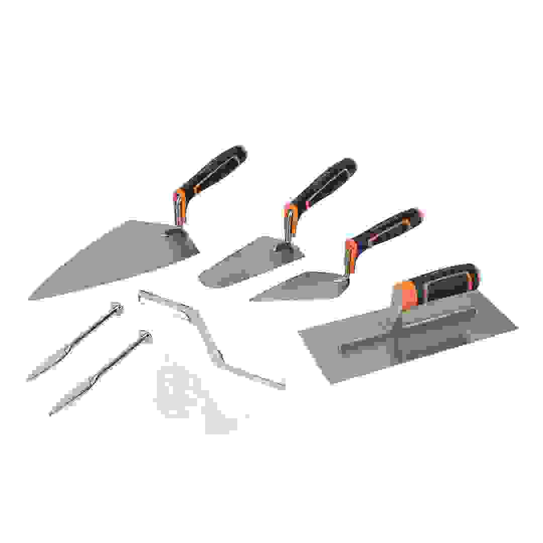 Carbon Steel Brick Trowel Set Generic (7 Pc.)