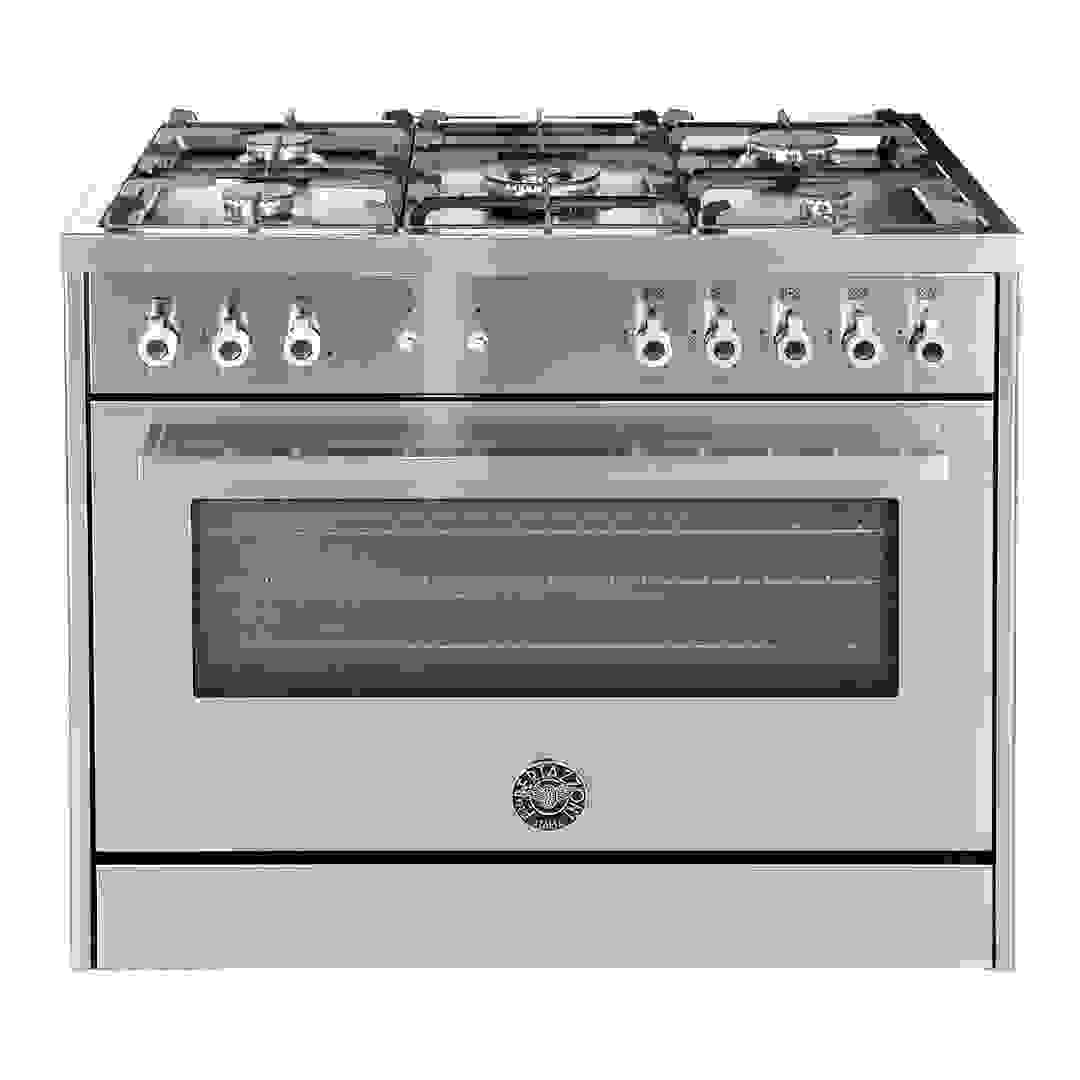 موقد غاز 5 شعلات قائم بذاته من مجموعة بروفيشنال برتازوني، PRO905GGVLXC (90 × 60 × 85 سم)