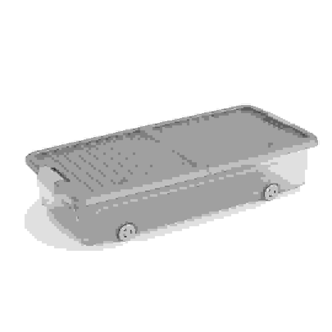 صندوق تخزين تحت السرير مع غطاء كيس (35 لتر)