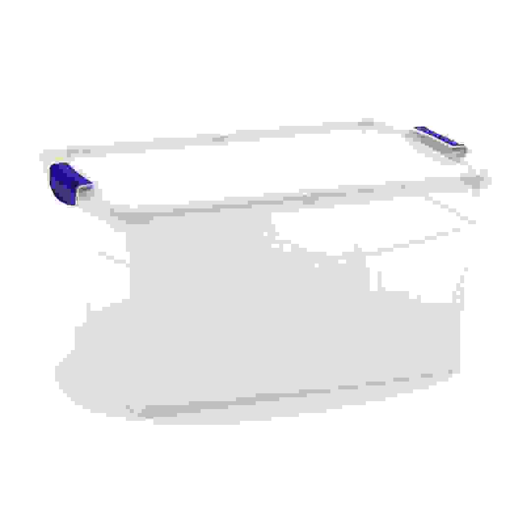 صندوق تخزين بسقاطات مع غطاء أومني كيس (50 لتر)