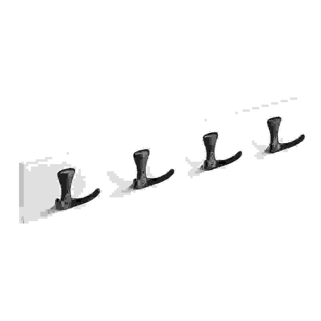 Hettich Country Wooden 4-Hook Coat Rack