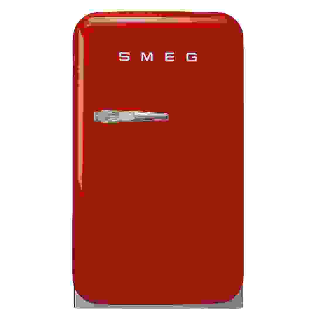 SMEG Freestanding 50s Retro Style Refrigerator, FAB5RRD3GA (34 L)