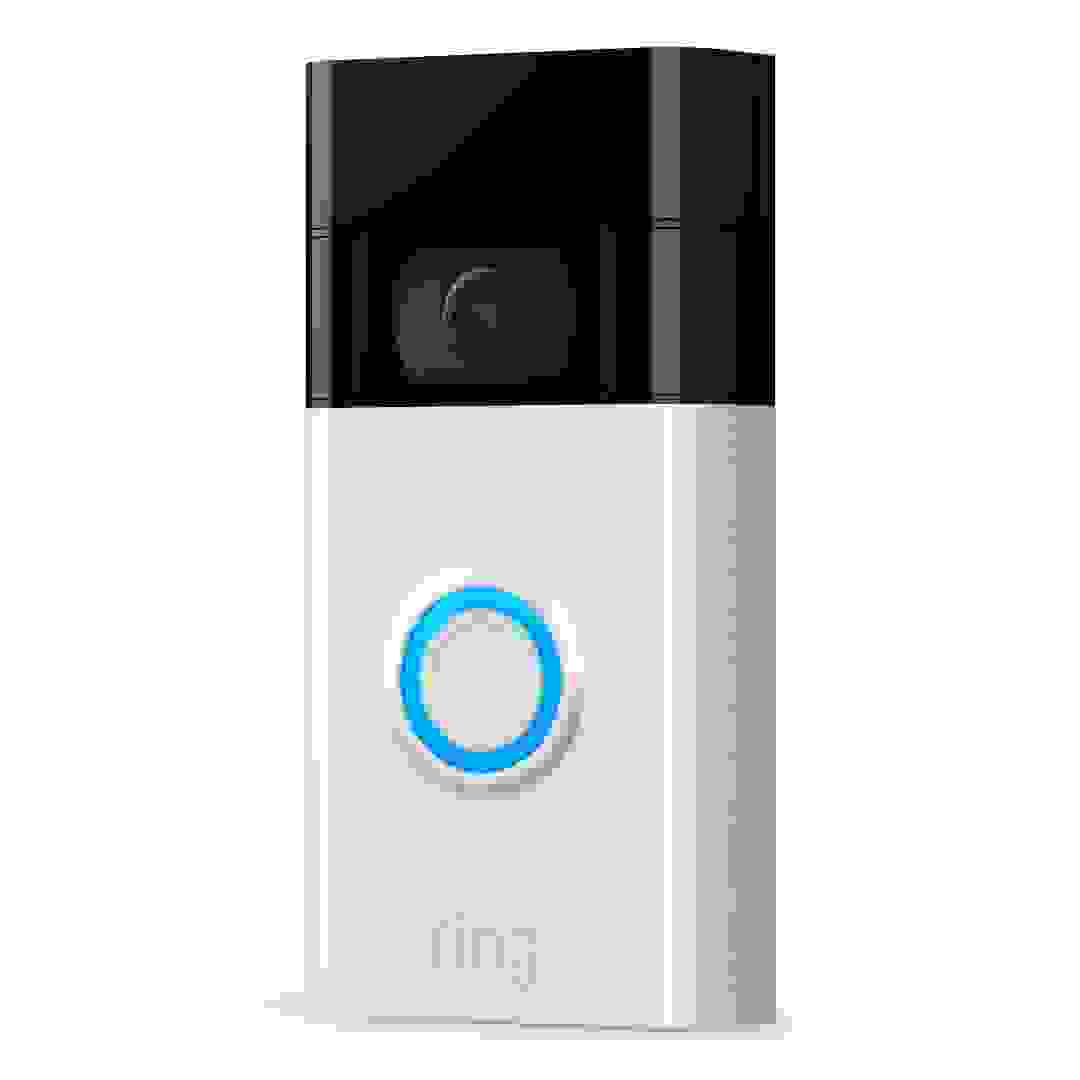 جرس باب بالفيديو رينج دوربيل 1، الجيل الثاني (6.2 × 12.65 × 2.8 سم)