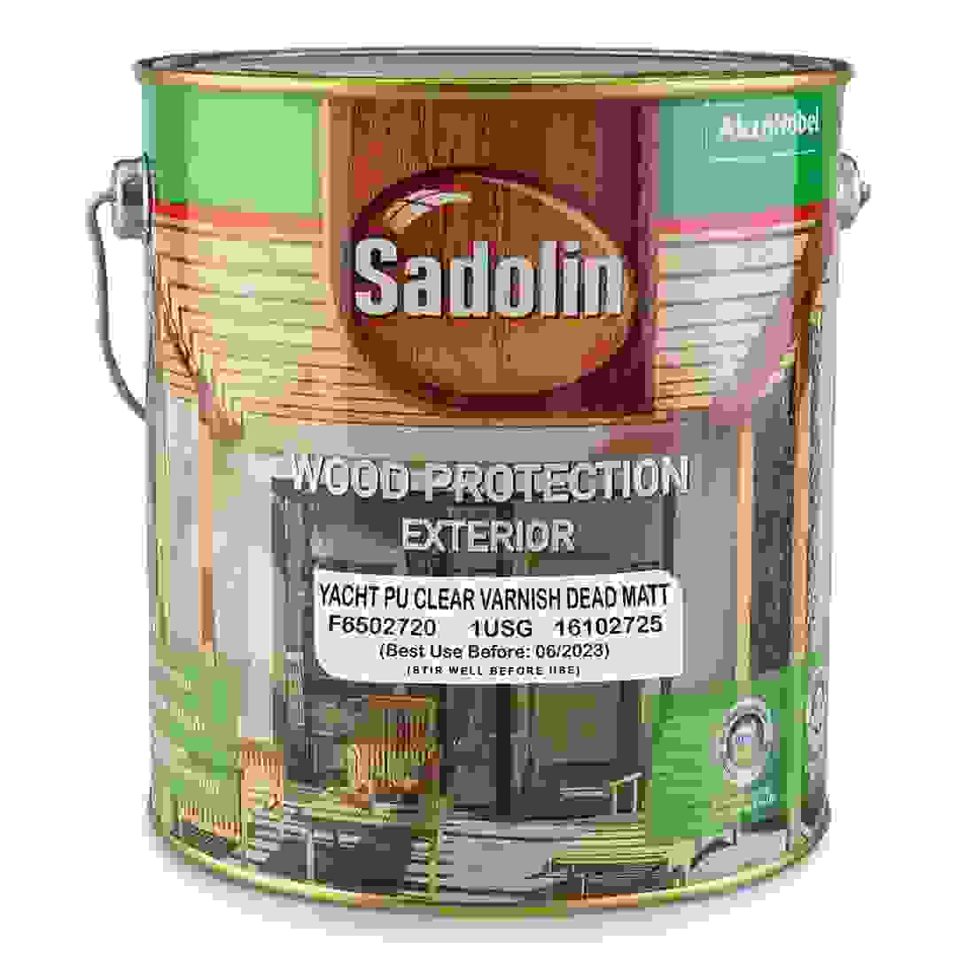 Sadolin Yacht Varnish, Dead Matt Finish (3.78 L)