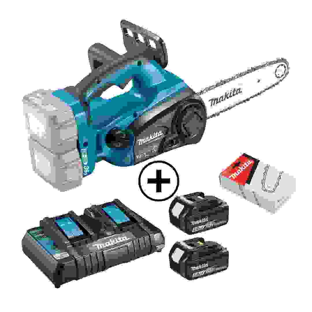 Makita Cordless Chainsaw , DUC252RF2 + Blade