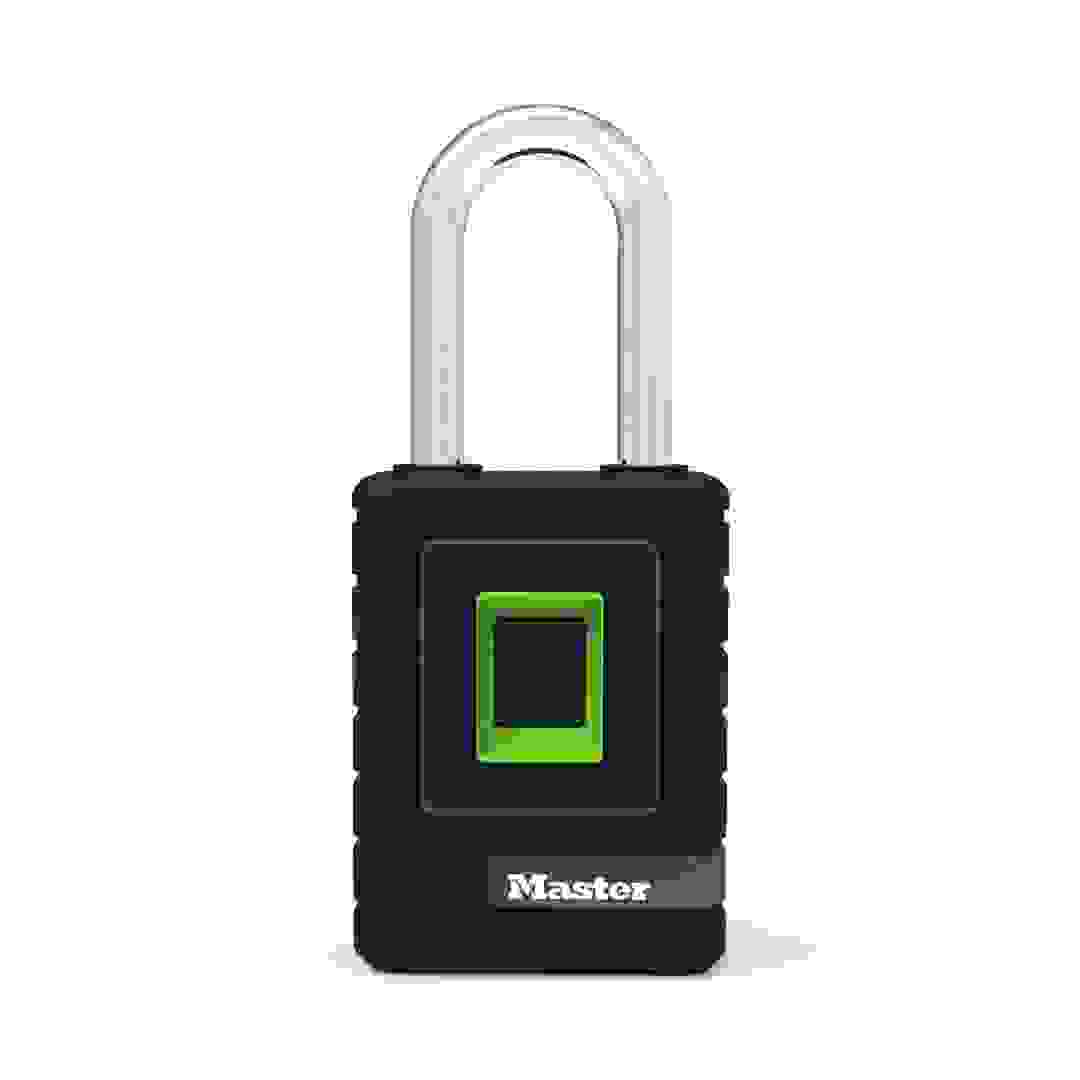 Master Lock Metal Heavy Duty Biometric Padlock (13.5 x 5.7 x 2.7 cm)