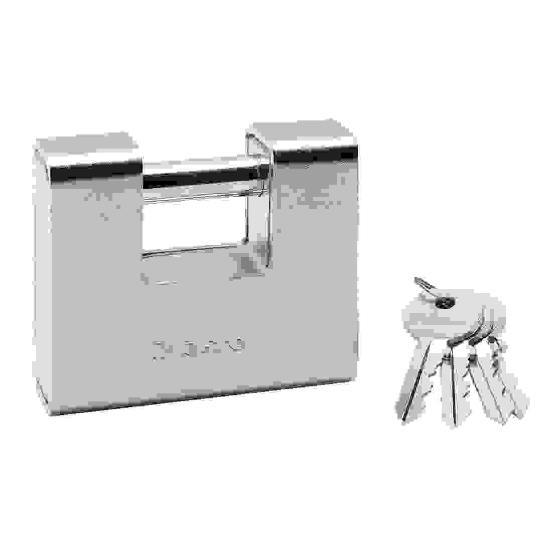 Master Lock Zinc Padlock W/Keys (10.4 x 9 x 2.9 cm)