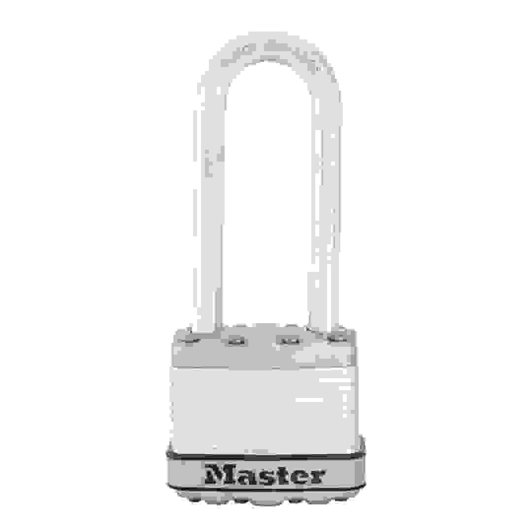 Master Lock Laminated Steel Heavy Duty Padlock W/Keys (11.2 x 4.5 x 2.7 cm)