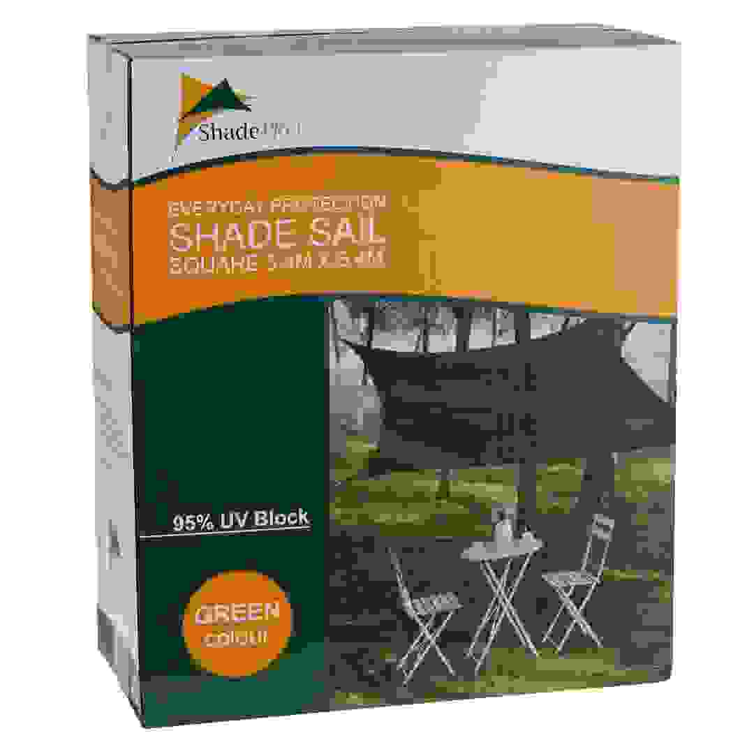 Square HDPE Shade Sail Shadepro (540 x 540 x 540 cm)