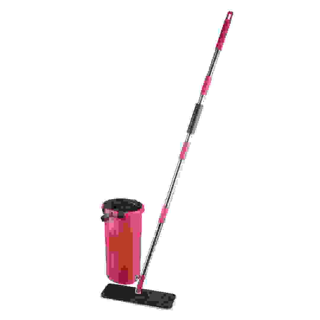 Ace Microfiber Flat Mop W/Bucket (22 x 17 x 36 cm)