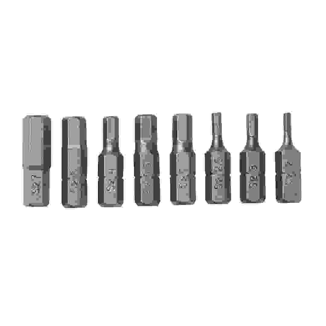 Universal Steel Hex Screwdriver Bit Set (8 Pc.)
