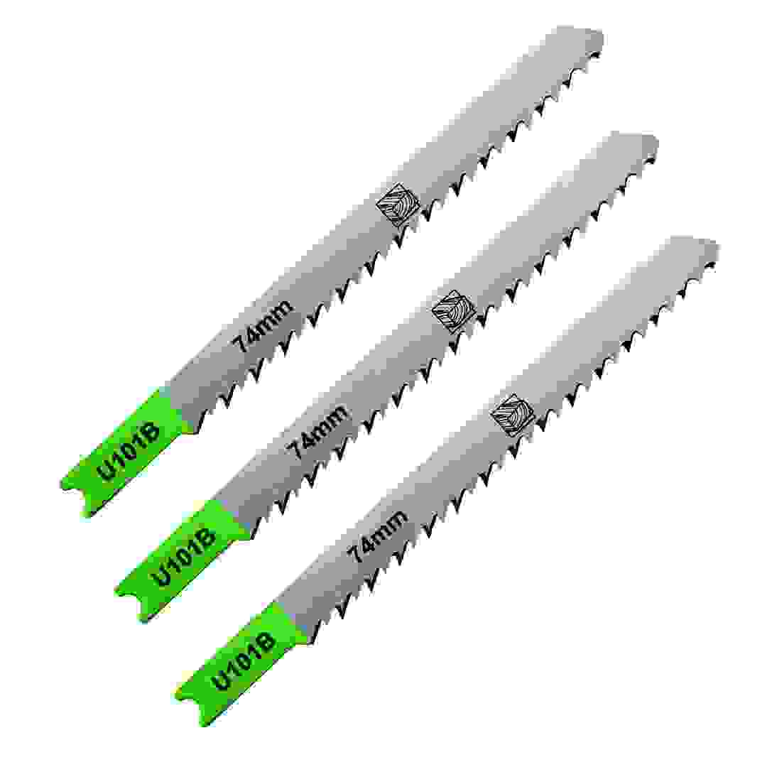 Universal Steel U-Shank Jigsaw Blade Pack (3-30 mm, 3 Pc.)