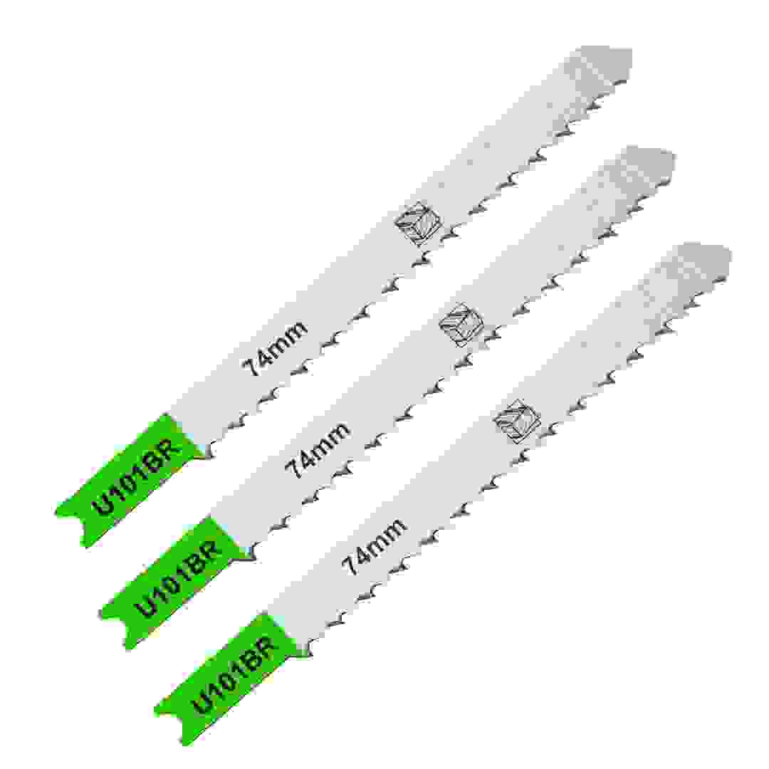 Universal Steel U-Shank Jigsaw Blade Pack (3-30 mm, 3 Pc.)