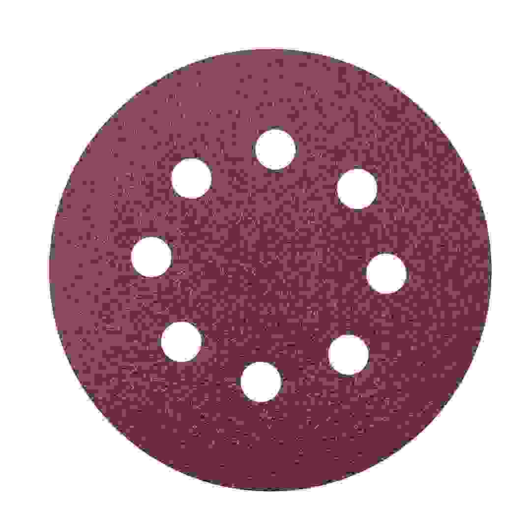 مجموعة ألواح صنفرة دائرية يونيفرسال فت (12.5 سم، 80 حبيبة متوسطة، 5 قطع)