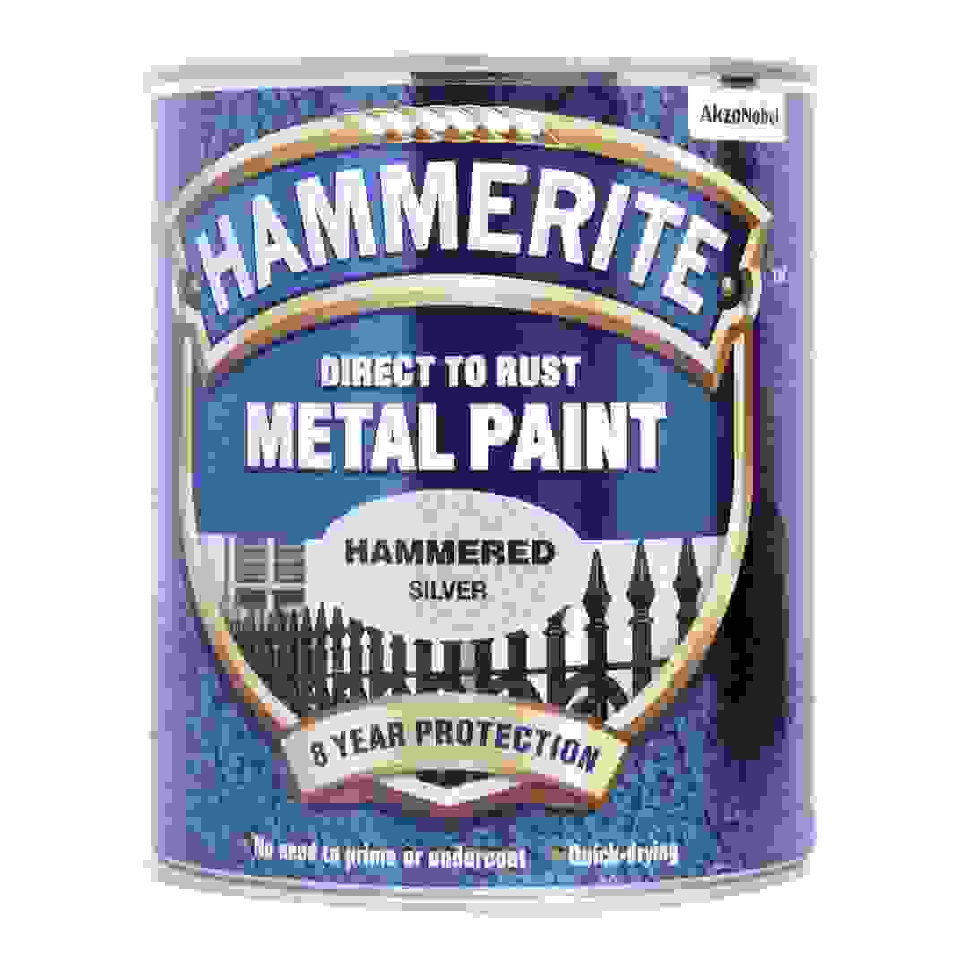 دهان معدن هامرايت (750 مللي، فضي منقّش)