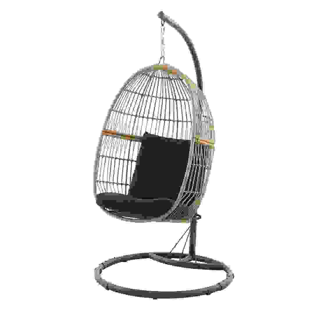 Apolima Rattan Hanging Chair GoodHome (196 x 105 cm)