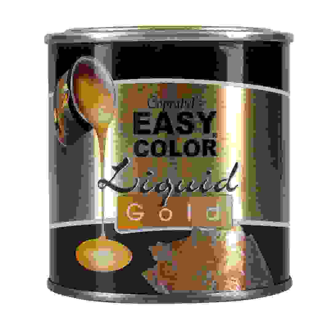 طلاء أكريليك إيزي كولر (250 مل، ذهبي سائل 910)