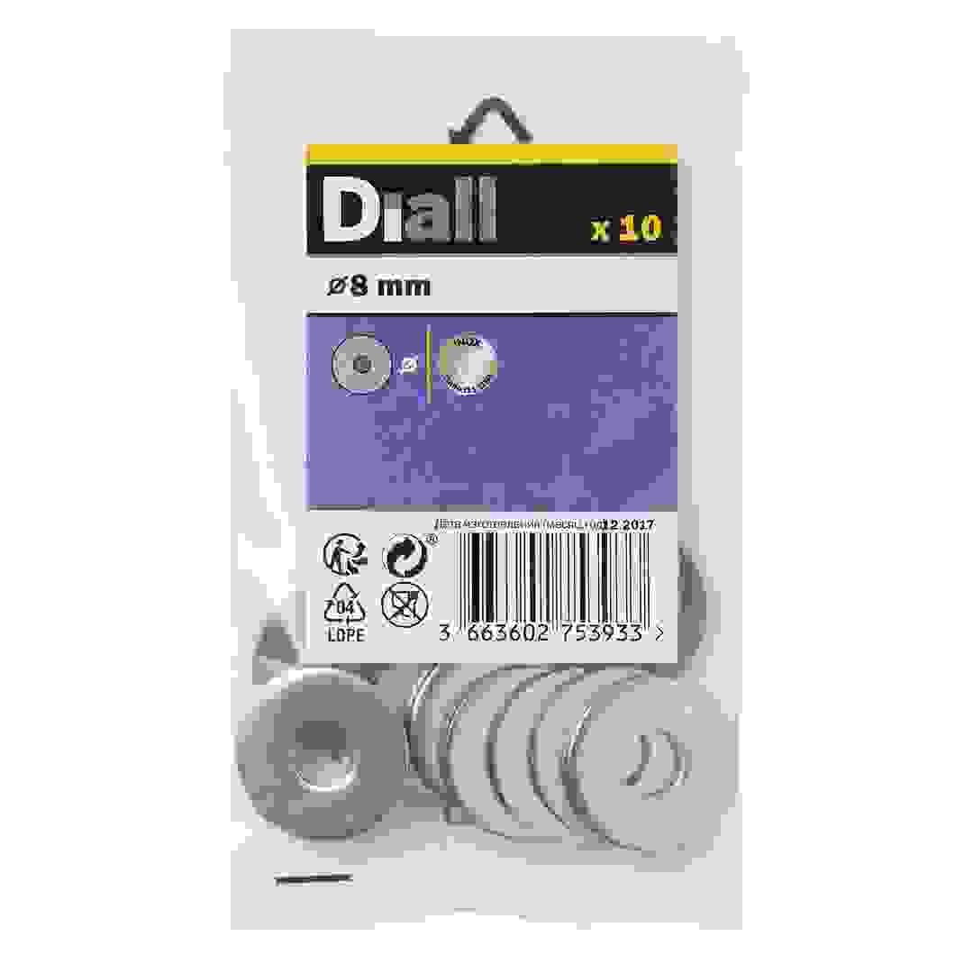 Diall Stainless Steel Flat Washer Pack (Large, 10 Pc.)