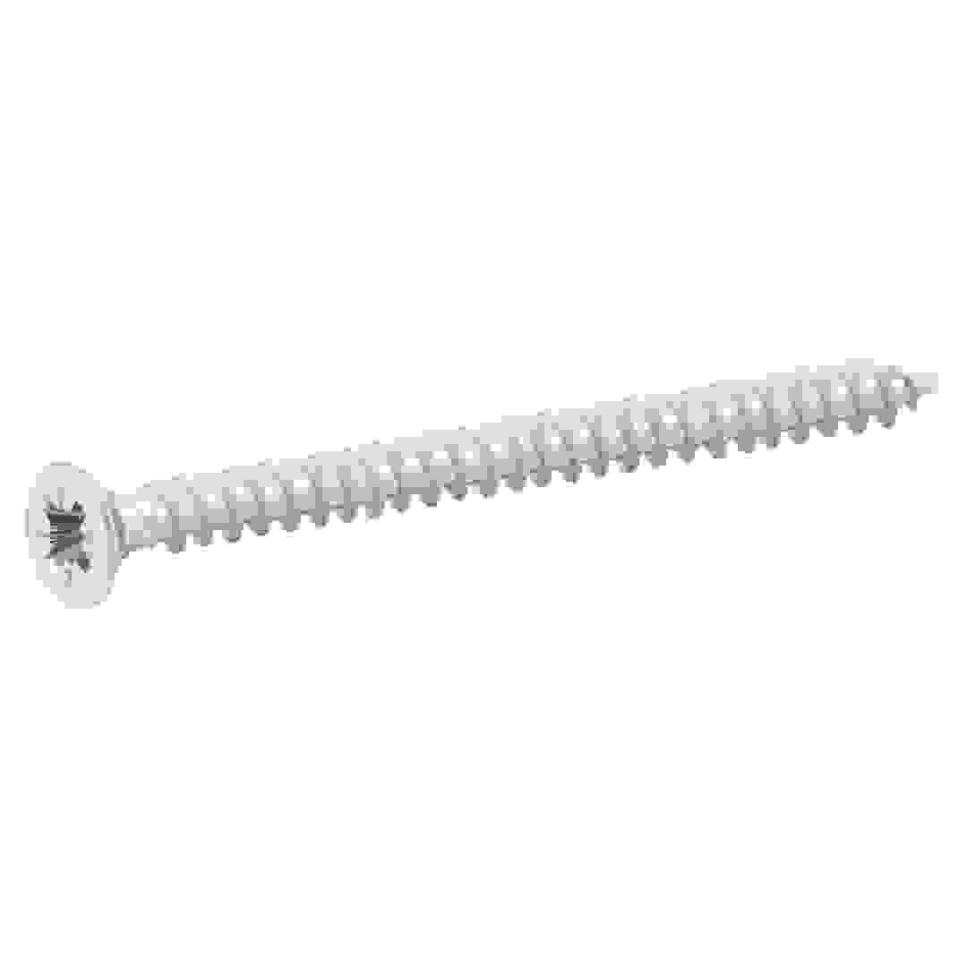 Diall Zinc-Plated Carbon Steel Wood Screw Pack (3.5 x 50 mm, 20 Pc.)