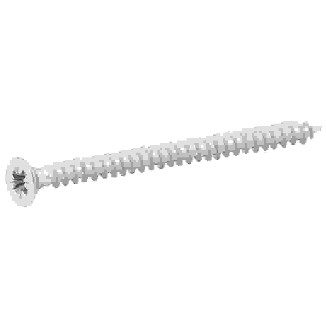 Diall Zinc-Plated Carbon Steel Wood Screw Pack (4 x 60 mm, 20 Pc.)
