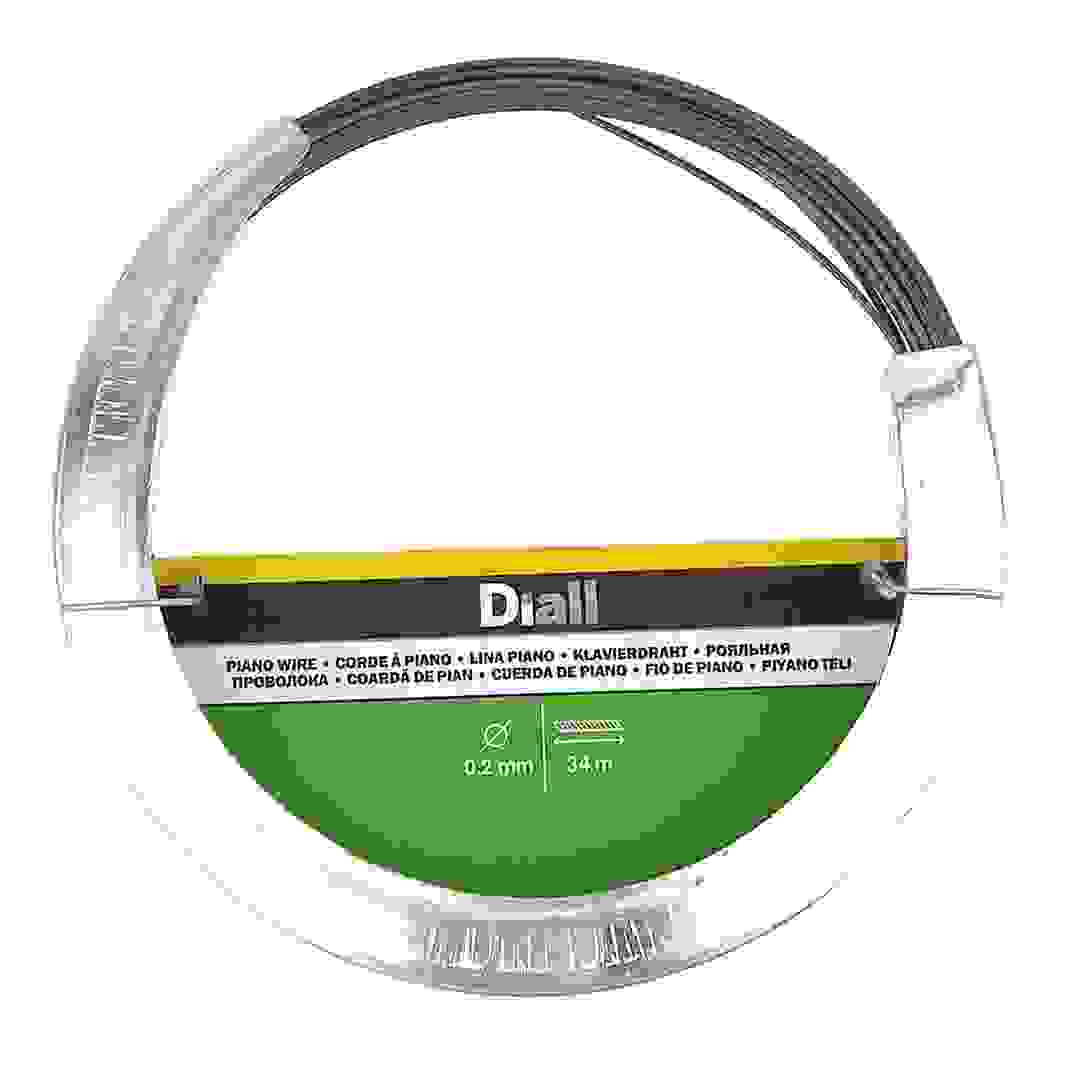 Diall Steel Piano Wire (34 m x 0.2 mm)