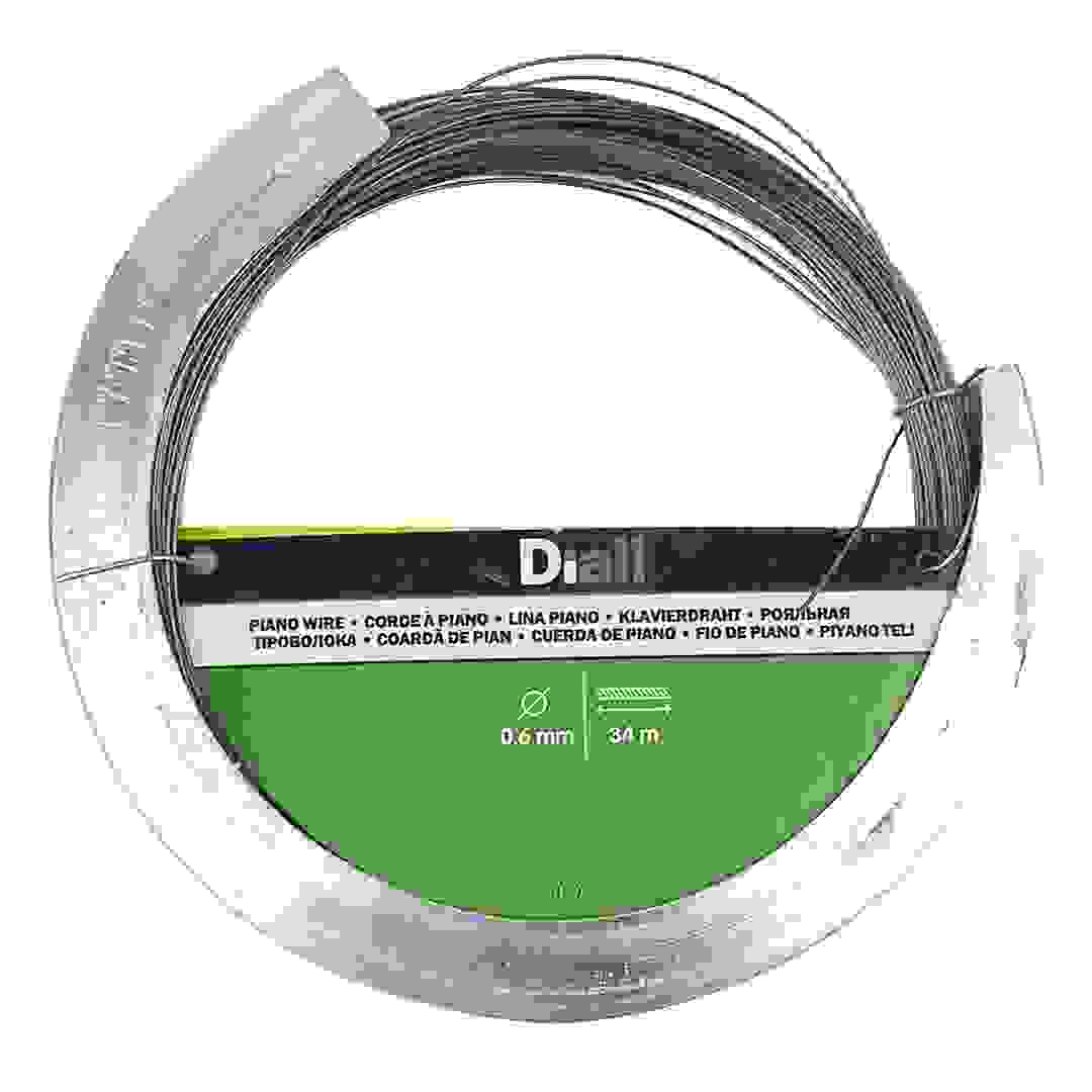 Diall Steel Piano Wire (34 m x 0.6 mm)