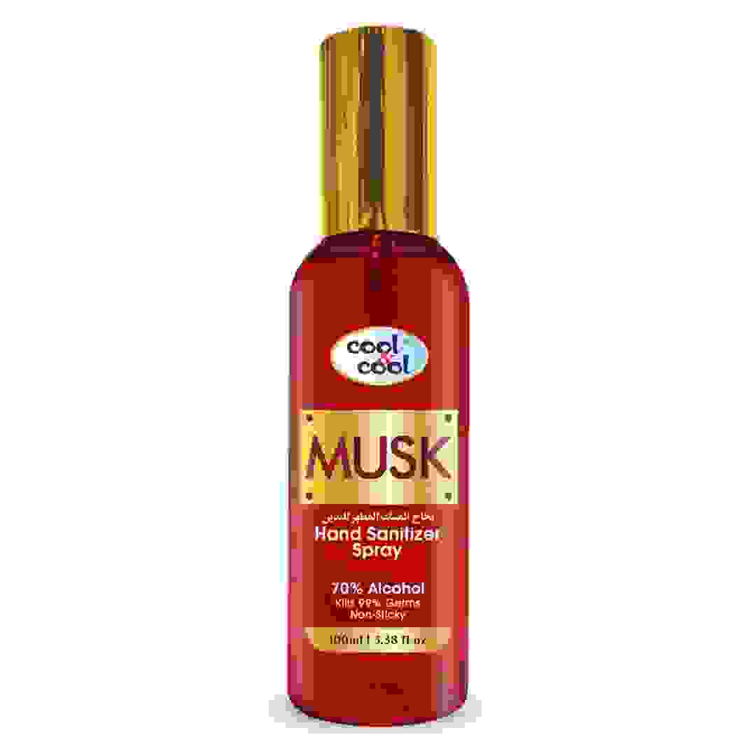Cool & Cool Hand Sanitizer Spray (100 ml, Musk)