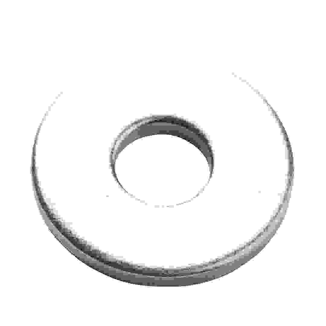 Diall Carbon Steel Large Flat Washer Pack (M6, 100 Pc.)